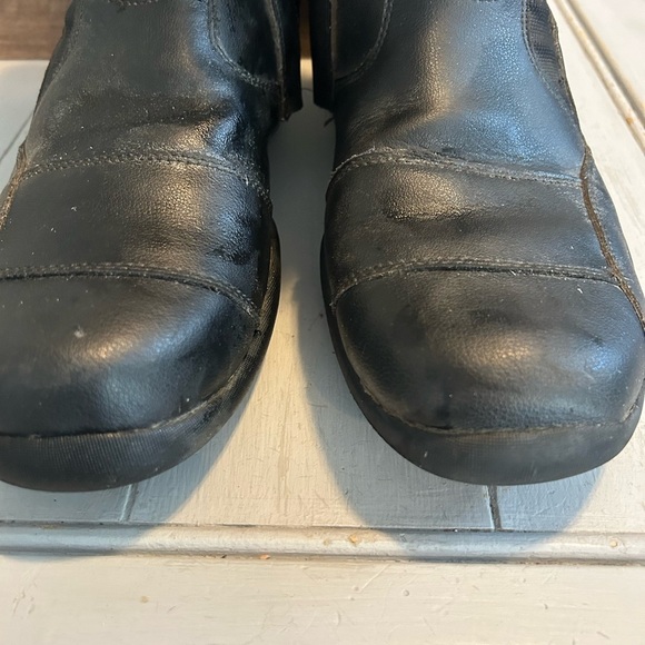 FRANK THOMAS Men's Size 12 Black Motorcycle Boots - Picture 6 of 12